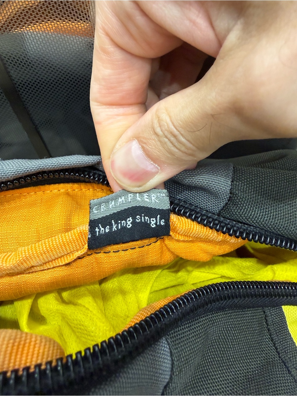 Crumpler Yellow & Gray Backpack - Picture 5 of 7